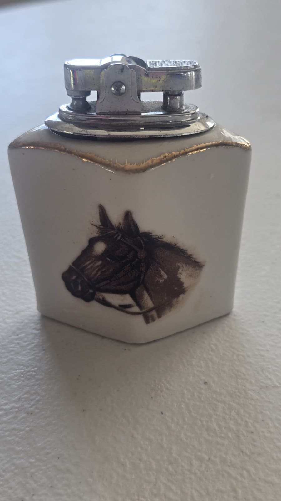 Vintage Horse  Head  Lighter Japan 2