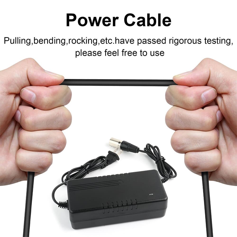 24V 5A 3 Pin XLR Battery Charger For Mobility Pride Scooter Jazzy Power Chair 6