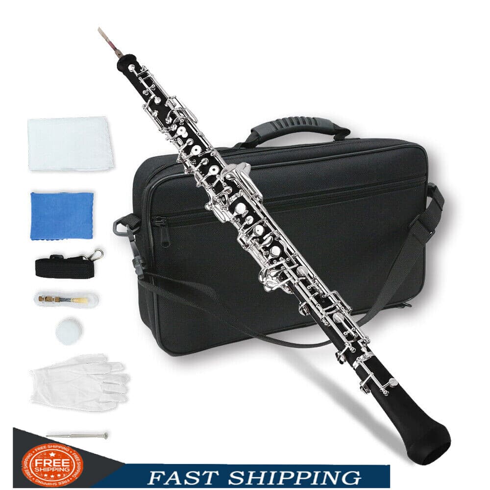 Semi-automatic C Key Advance Oboe Nice Ebonite Body 3rd Octave Left F Resonance