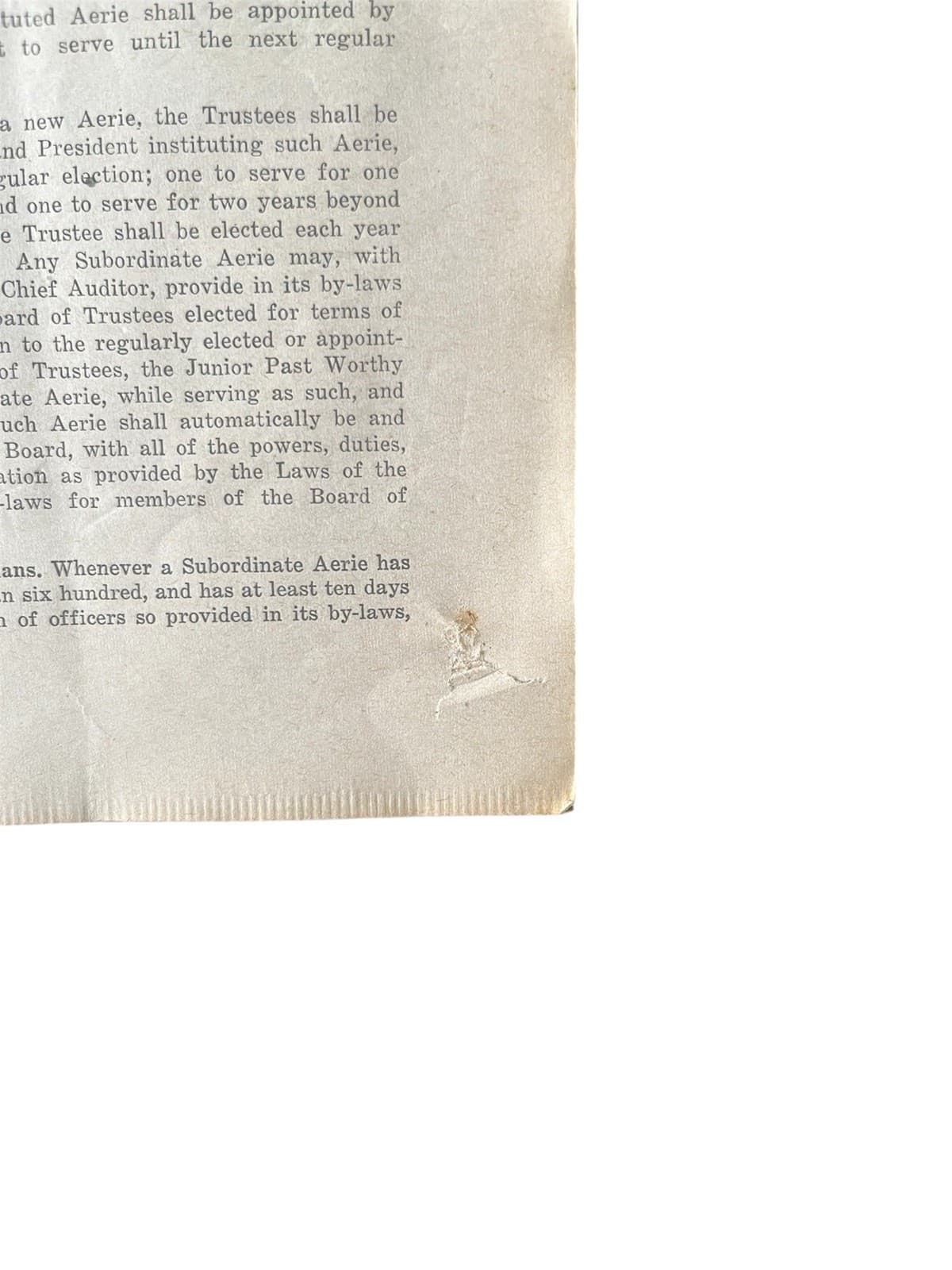 Constitution For Subordinate Aeries 1948 Fraternal Order Of Eagles Fiftieth Conv 3