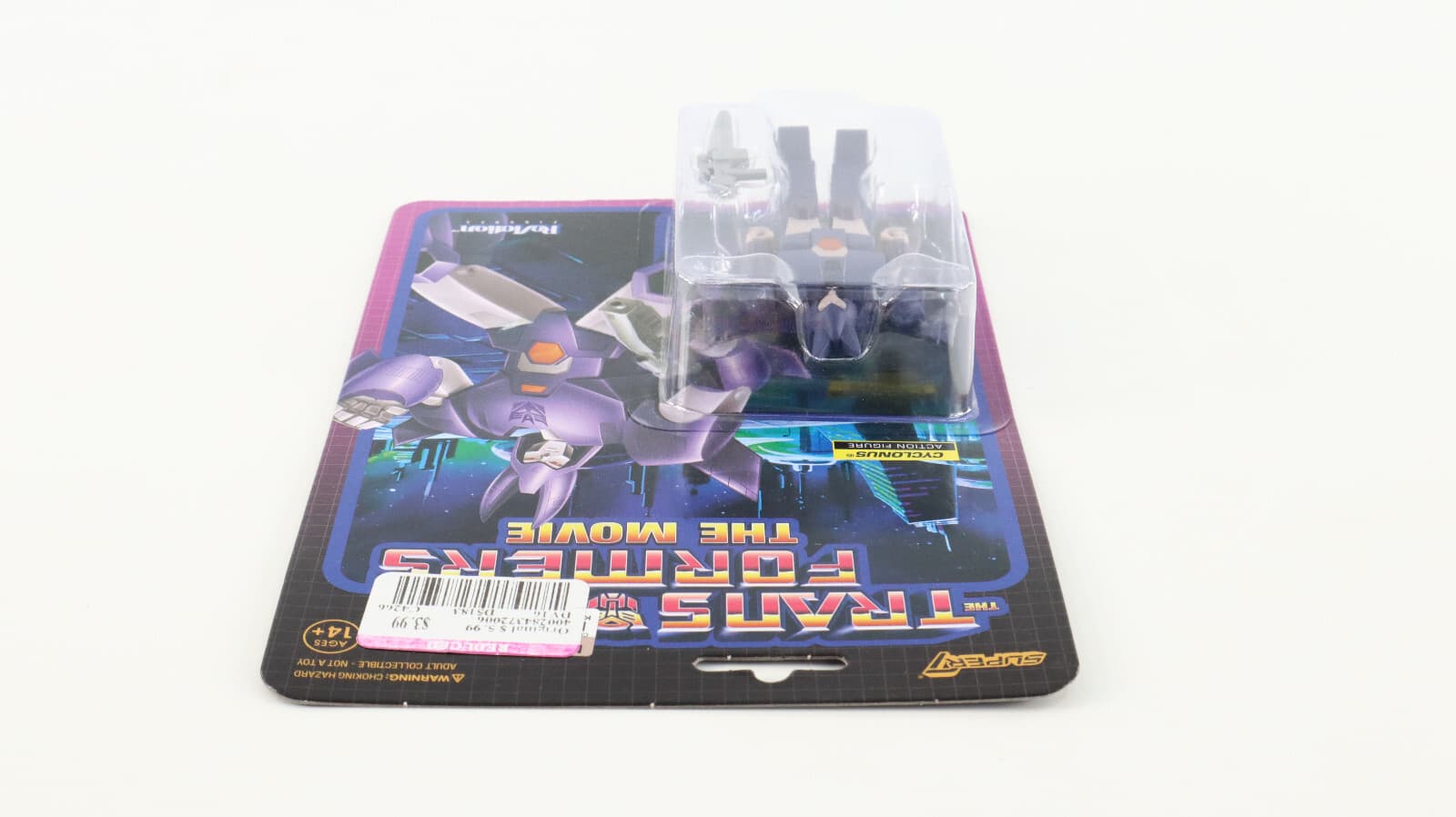 Cyclonus The Transformers Movie Super7 ReAction Action Figure NEW 4
