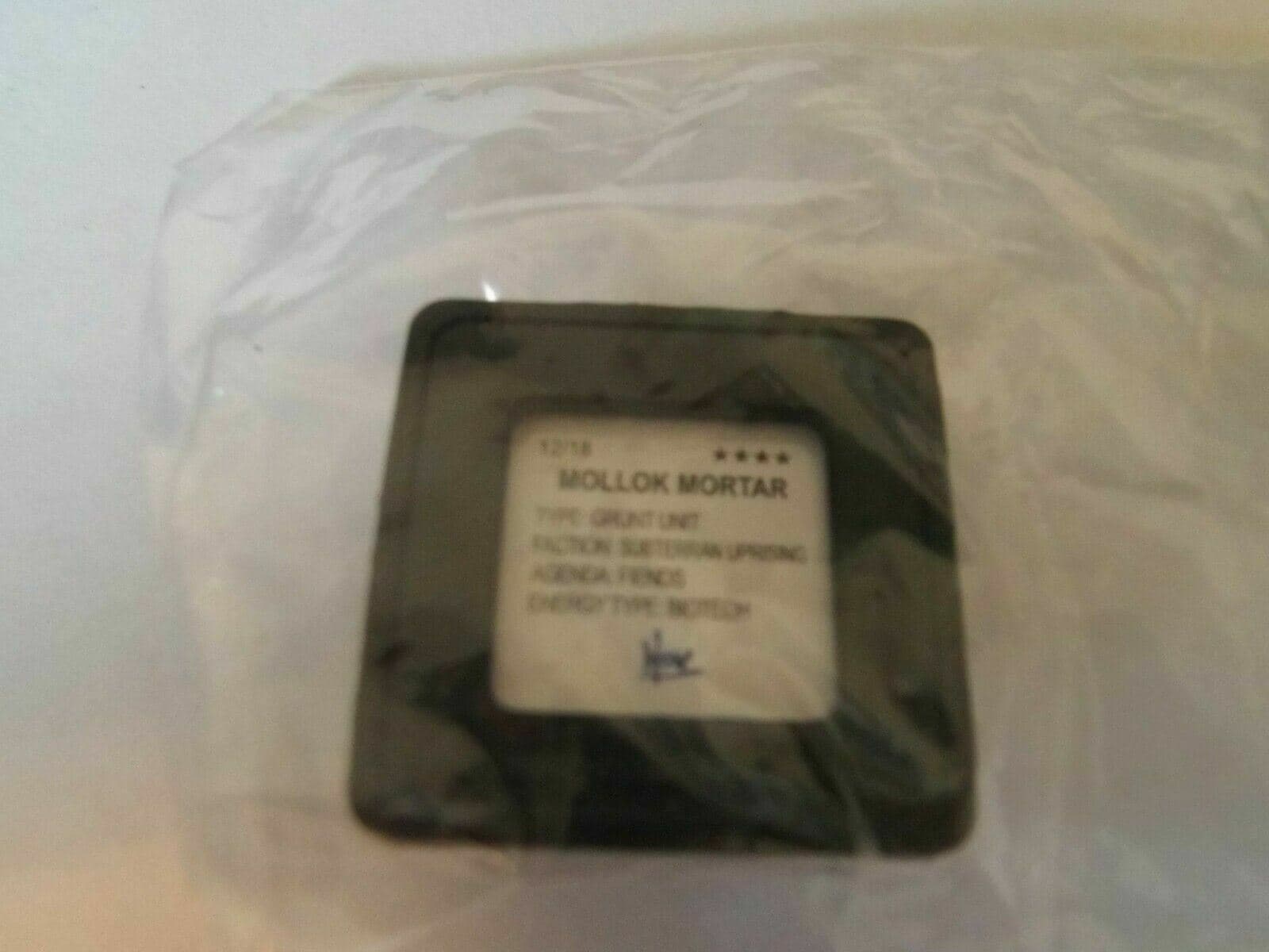 x1 Glass Mollok Mortar 12/18 Promo Monsterpocalypse New Sealed TexasNerdGames 3