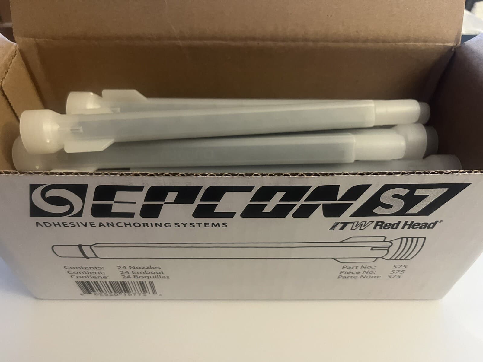 Red Head High Flow Mixing Nozzle for S7 and C6+ Dual Cartridge  S75  Case Of 24