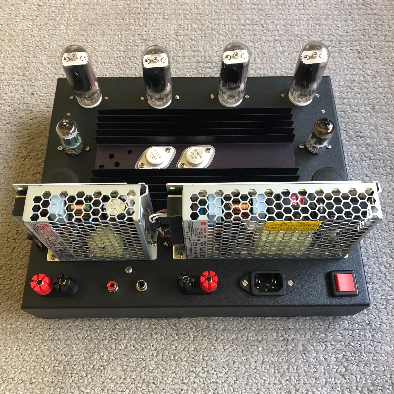 SE OTL Low Power Stereo Amplifier for Very Efficient Speakers: 3 Watts 8 Ohm.