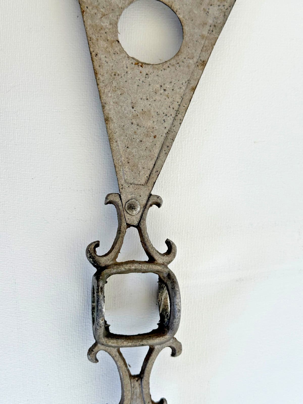 RARE VINTAGE SUN & MOON LIGHTNING ROD WEATHERVANE ARROW CAST ALUMINUM 5