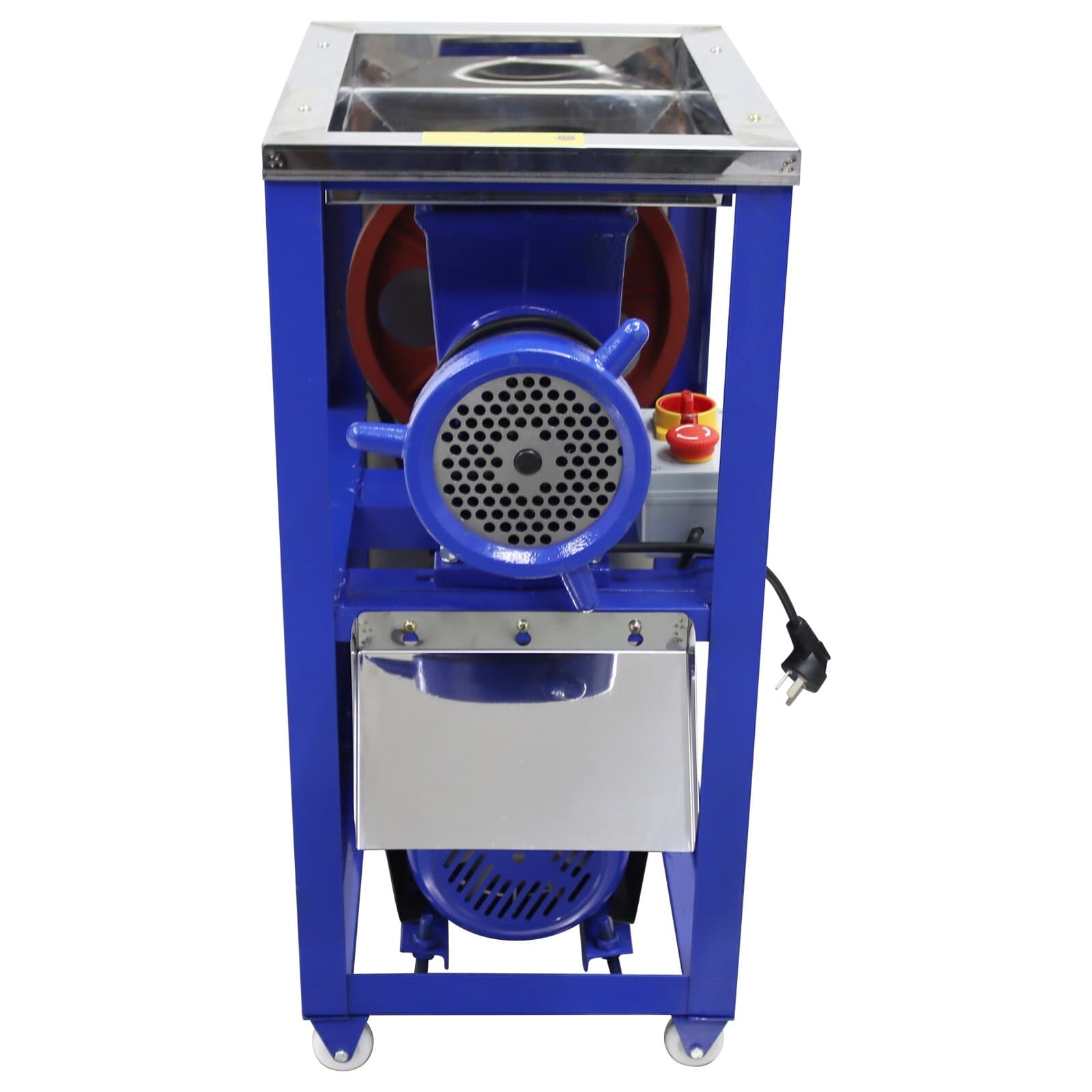 Electric Bone Crusher Meat Grinder Small Poultry Feed Machine 200-230kg/h 220V 6