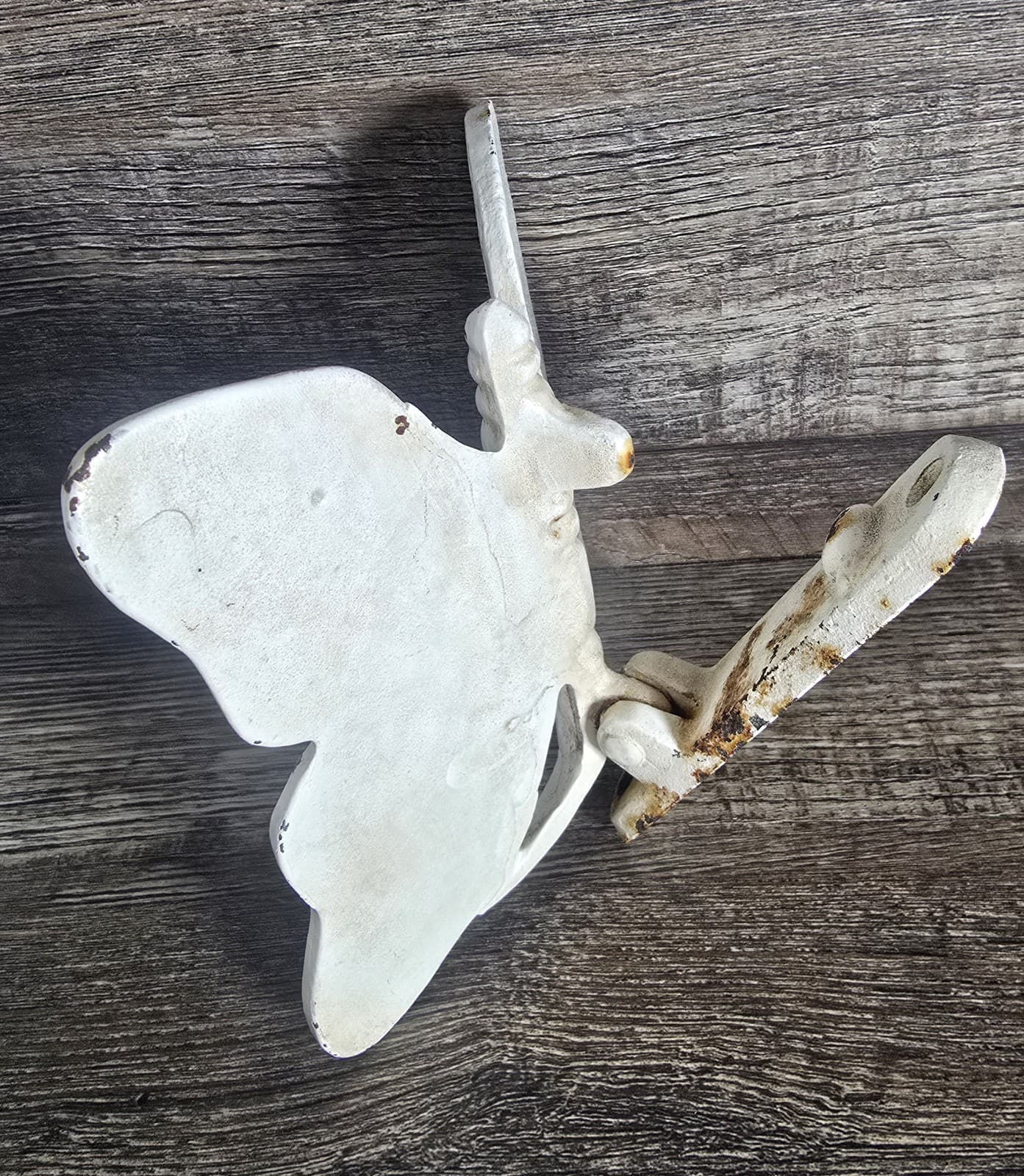 Butterfly Door Knocker Cast Iron Rustic Vintage Retro Nature Farmhouse Garden 3