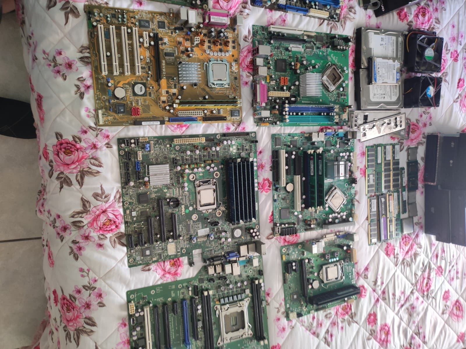 Asus Dell Lenovo Ati Nvidia Intel Amd Wd Samsung Corsair Asroc Computer Lot 3