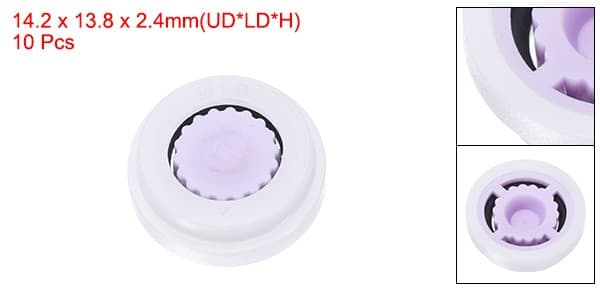 10Pcs Flow Reducer Limiter 1.2pgm Water Flow Reducer For Shower Head 2