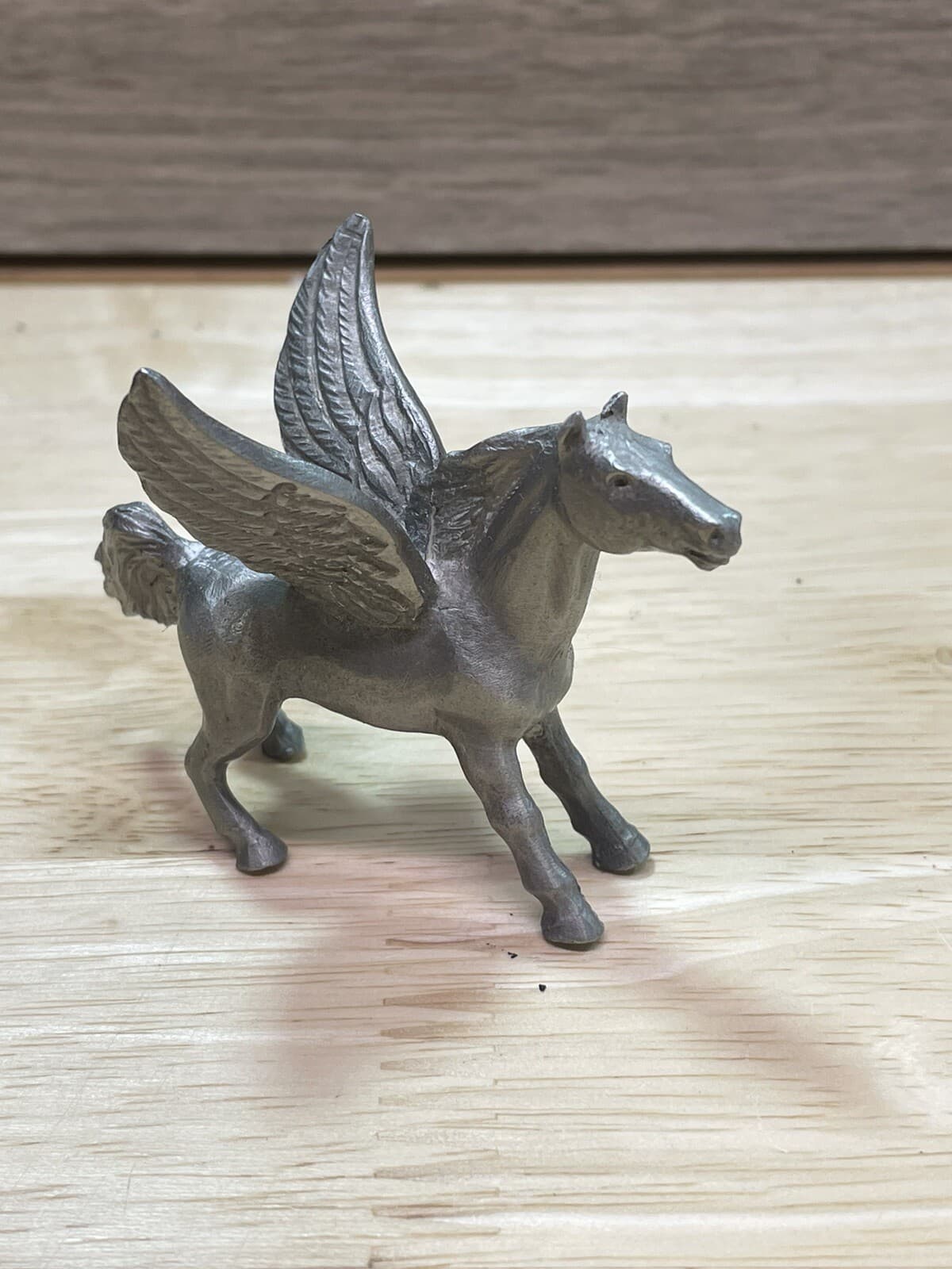 Rawcliffe Pewter Winged Horse Pegasus Figure 2.5" Fantasy paper weight
