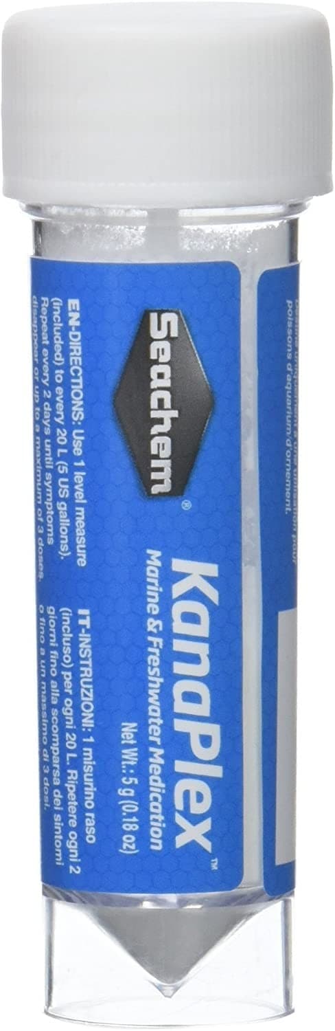 Seachem KanaPlex Treats Fungal and Bacterial Fish Diseases - 5 grams (0.18oz) 2