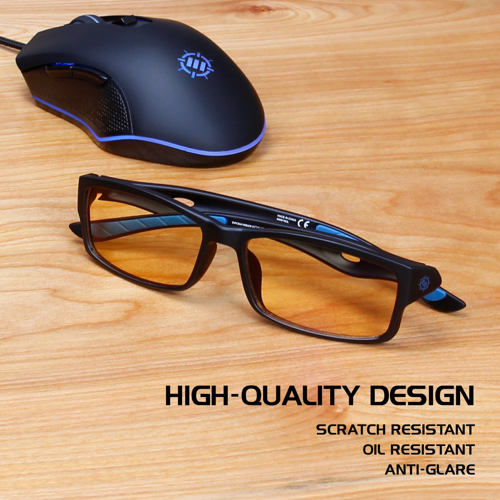ENHANCE Battle Lens Clip On Blue Light Blocking Glasses Lens - Reduce Eye Strain 3