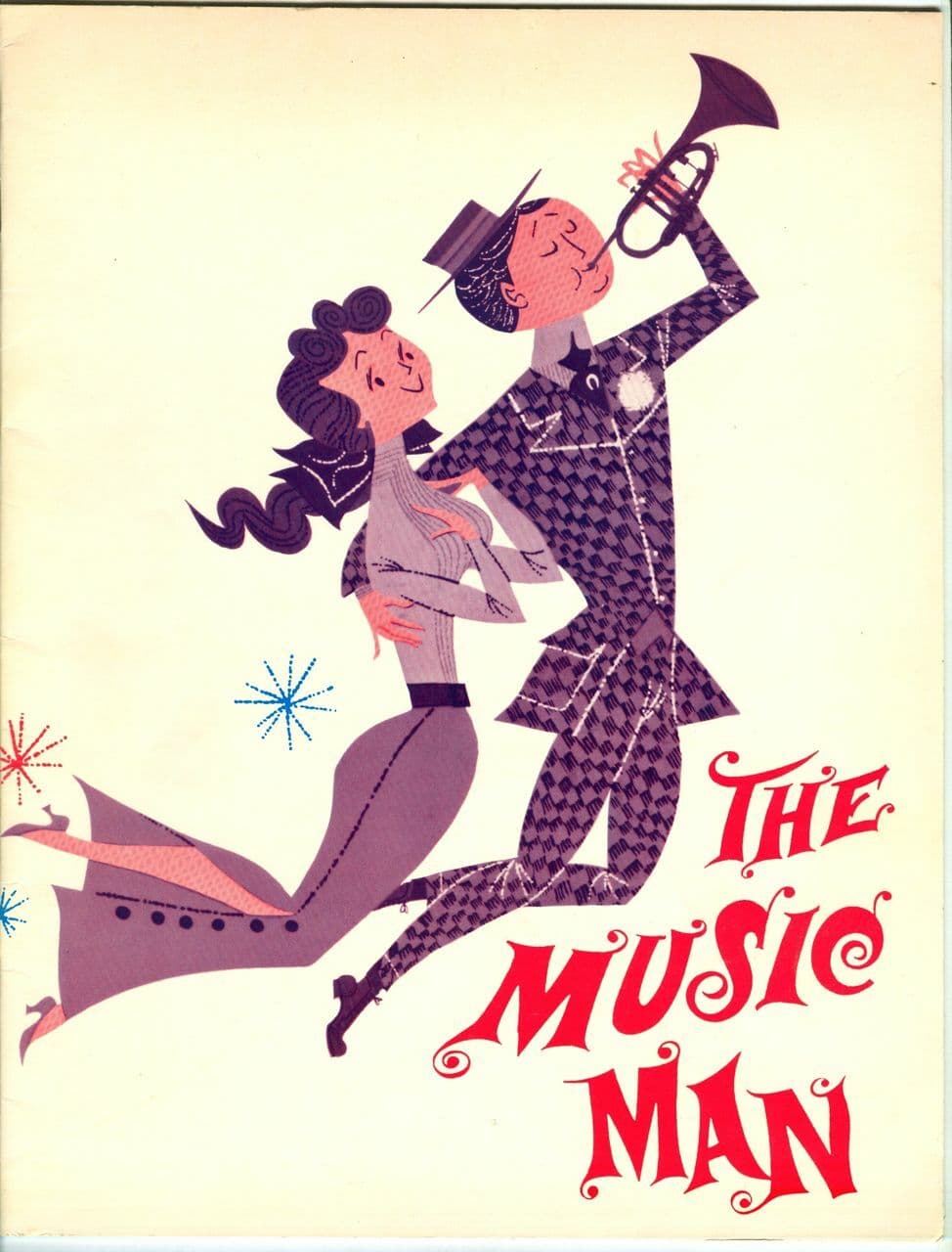 Rare 1974 The MUSIC MAN at Paper Mill Playhouse PROGRAM! Ken BERRY! Susan WATSON