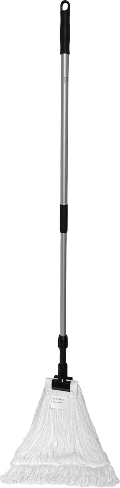 Professional Nylon Looped-End Wax Mop (6 Pack) - Large Size with Wide Band 5