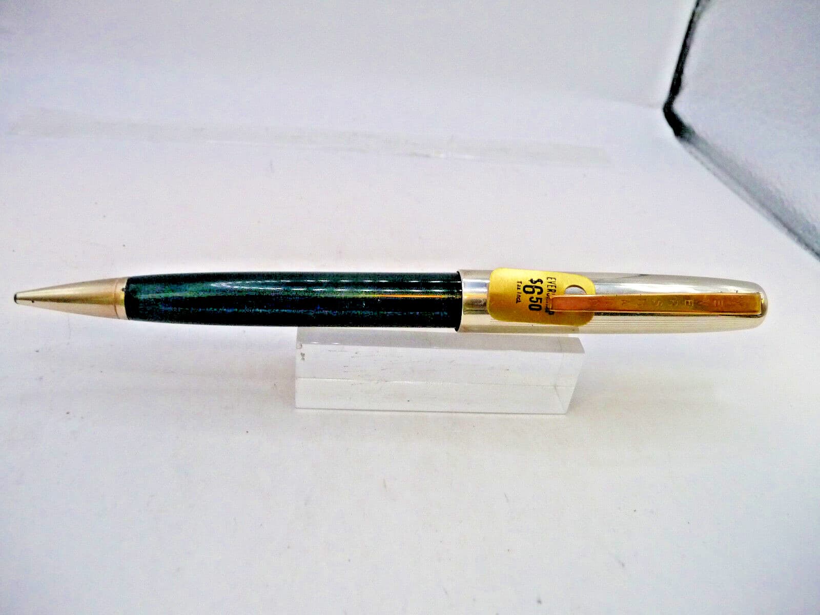 Eversharp Vintage Ventura Sterling Silver Cap Fountain Pen set-new old stock 5