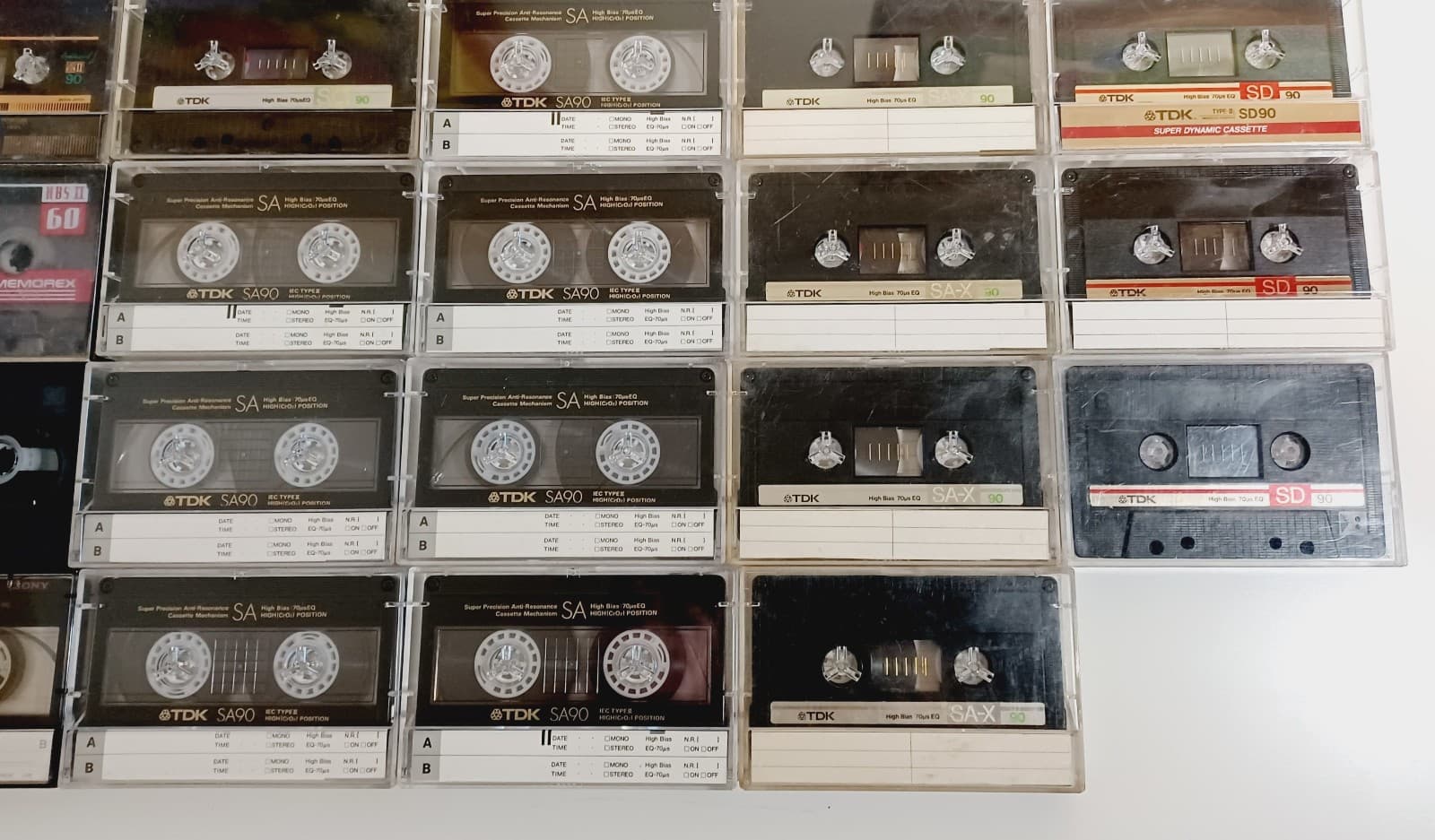 Used Type II High Bias Audio Cassette Tape Lot - UNTESTED AS IS PARTS REPAIR 5