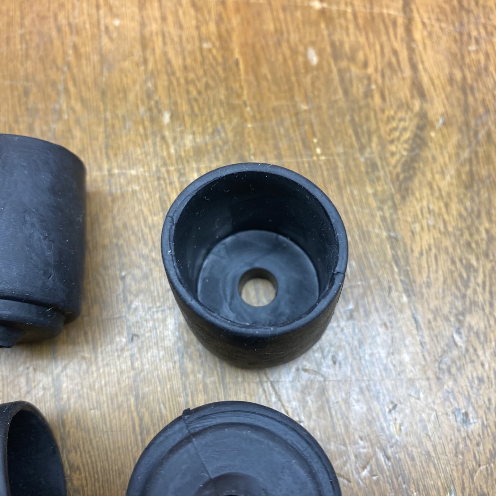 Crutch Cane Walker Chair Rubber Tip Foot 1” non marking (Lot of 4) FREE SHIP 3