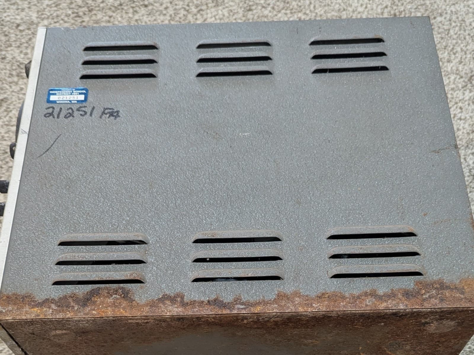 Vintage EICO Model 460 Oscilloscope DC Wide Band - Untested 4