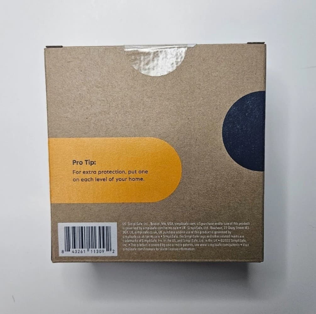 SimpliSafe Smoke & Carbon Monoxide Detector Monoxide Alarm Latest Gen White 6