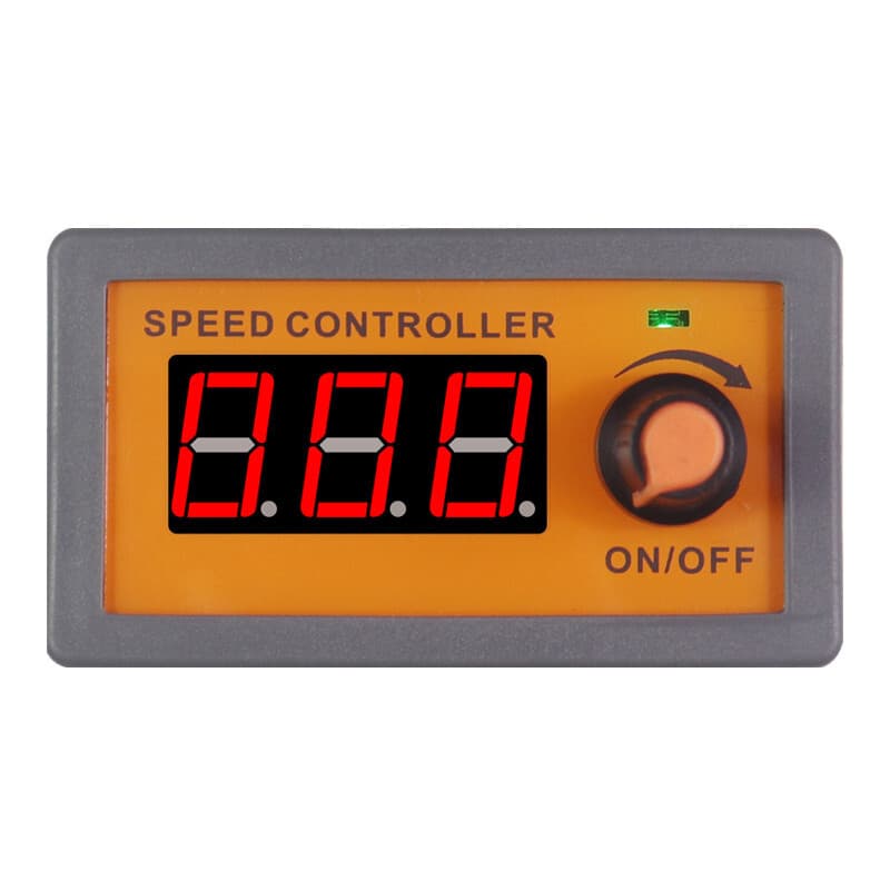 PWM DC 5-30V 5A Brushless Motor Fan Speed Controller Switch Digital Display 5