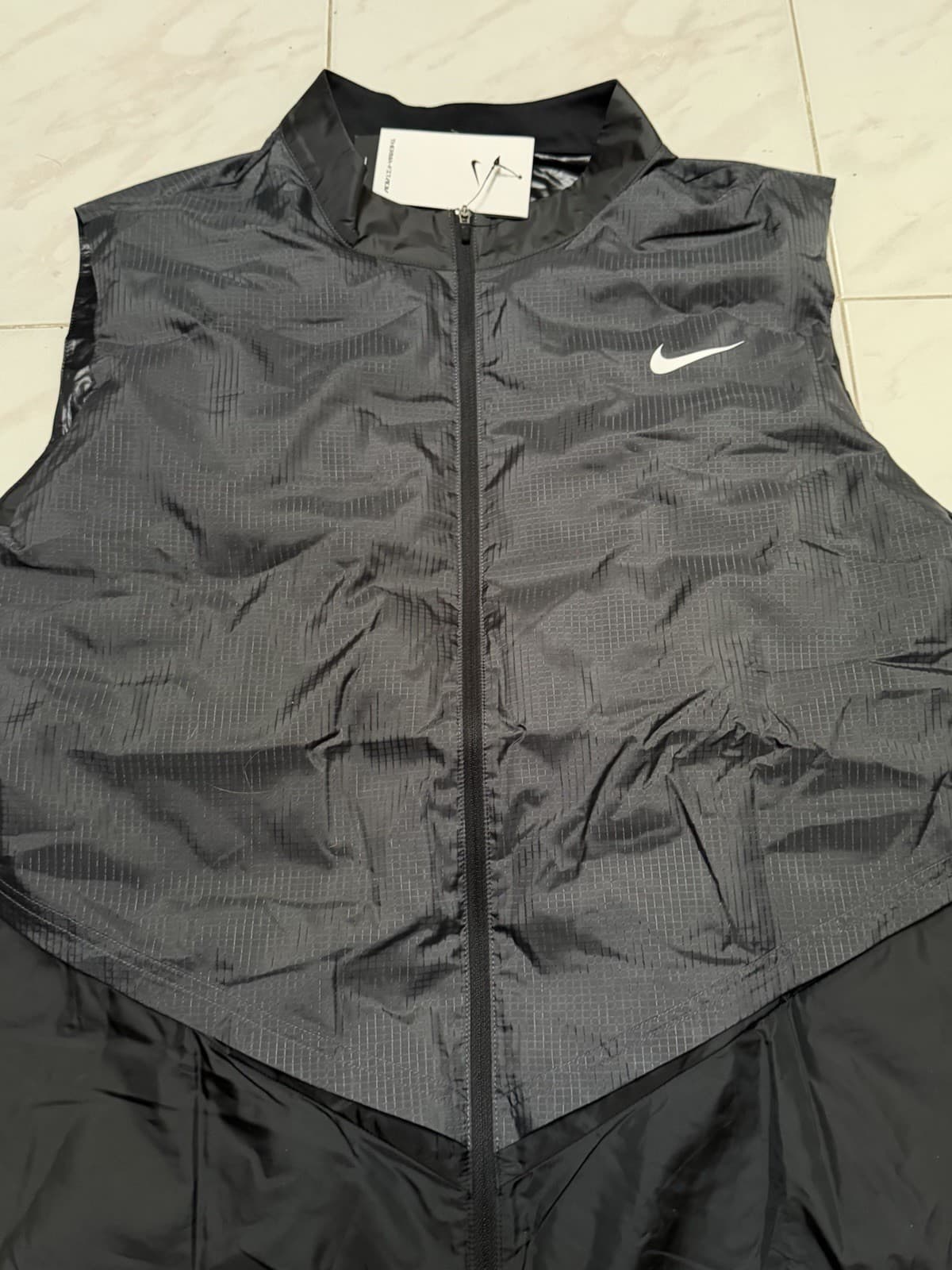 New Nike Therma-FIT ADV Repel Golf Zip Vest Black FQ0447-010 Men's Medium $200 3