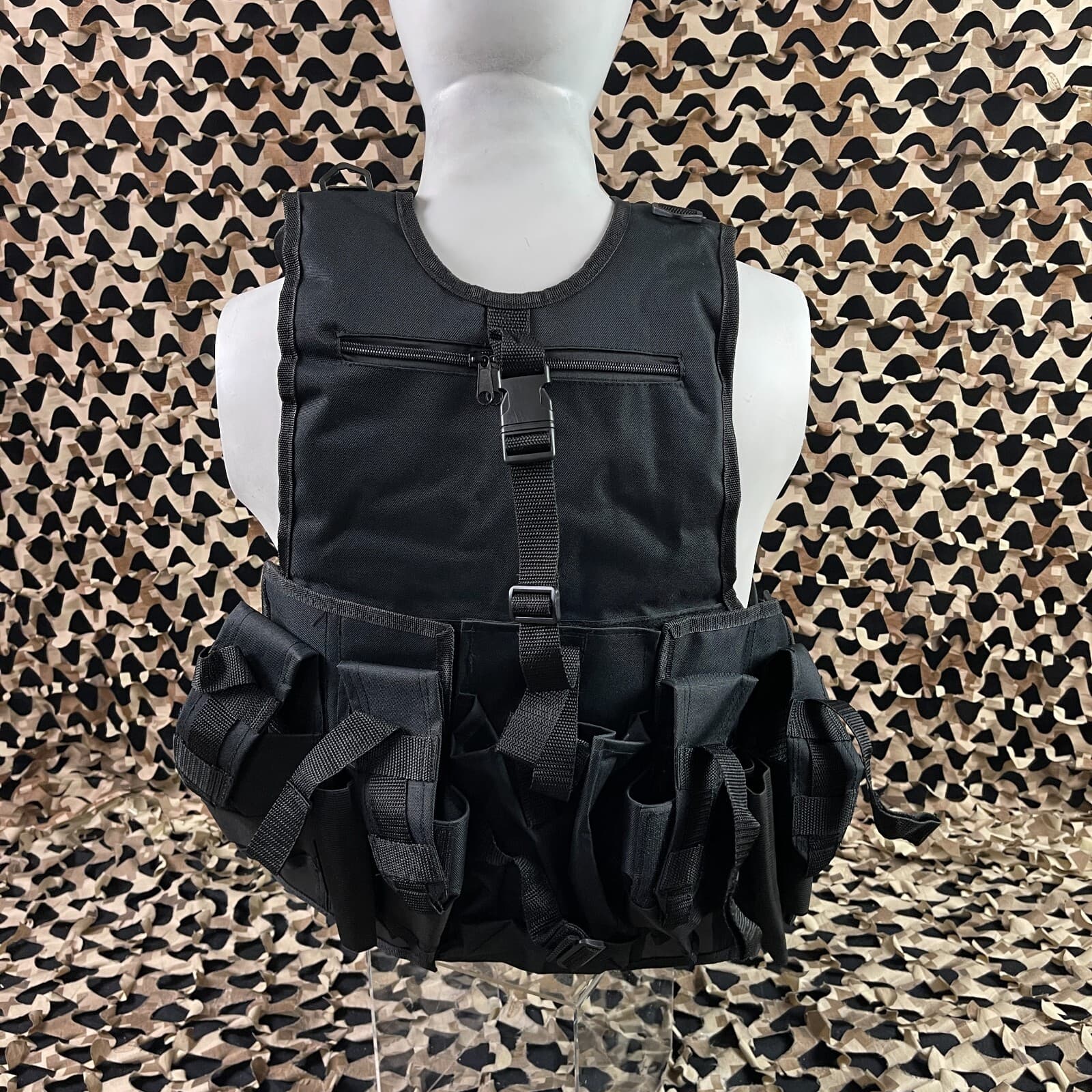 New Warrior Paintball Tactical Vest - Black 3