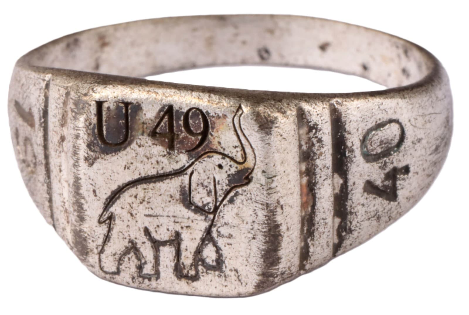1940 Elephant U 49 Navy U-boat WW2 German ring naval submarine U-Boot Kriegsmari 3