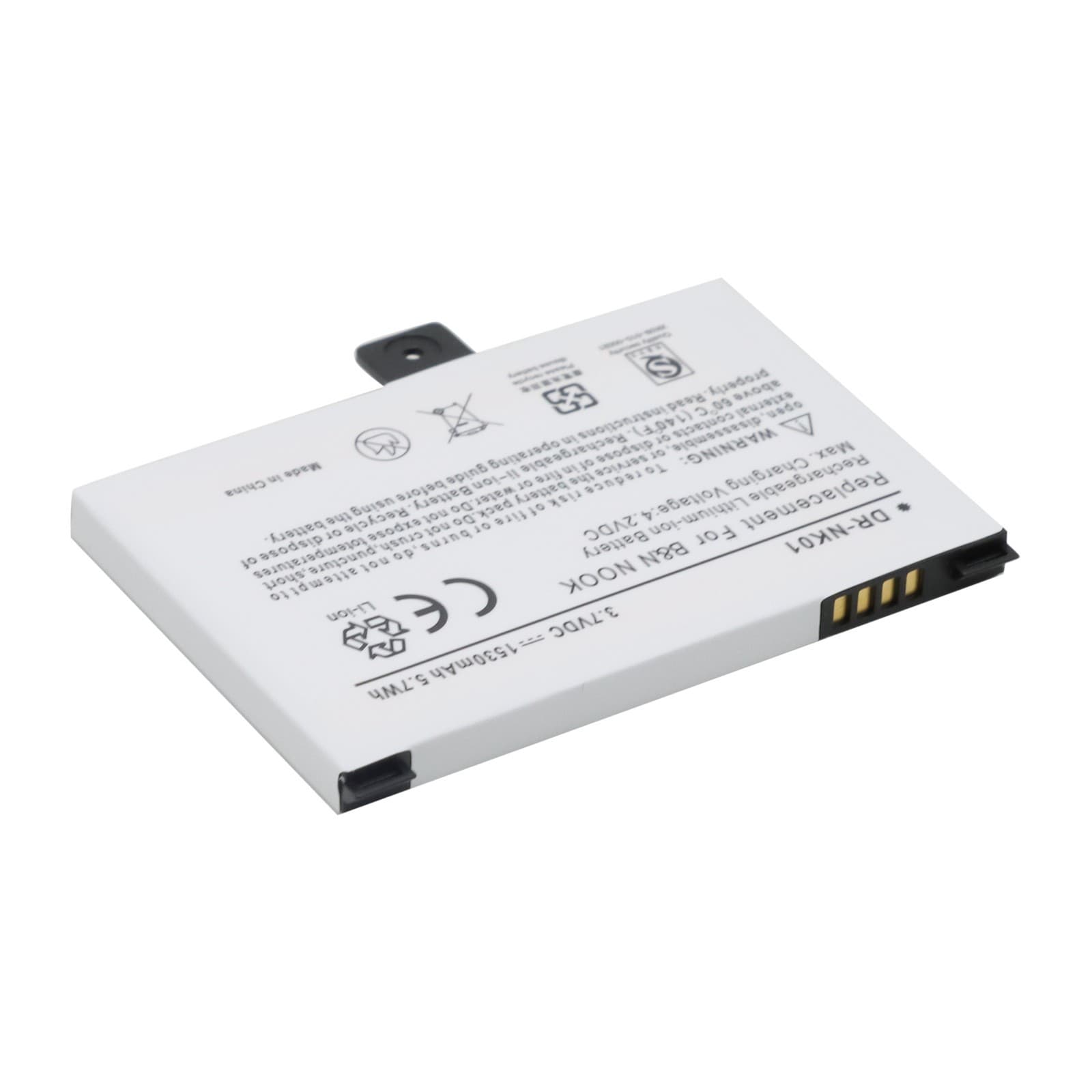 1530mAh BNRB454261 BNRB1530 Battery Barnes & Noble Nook Classic BNRV100 BNRZ100 4