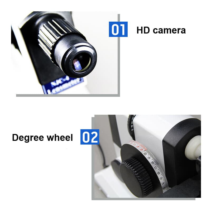 NJC-4 Optical Manual Lensometer Focimeter Lensmeter Optometry Equipment 110/220V 5