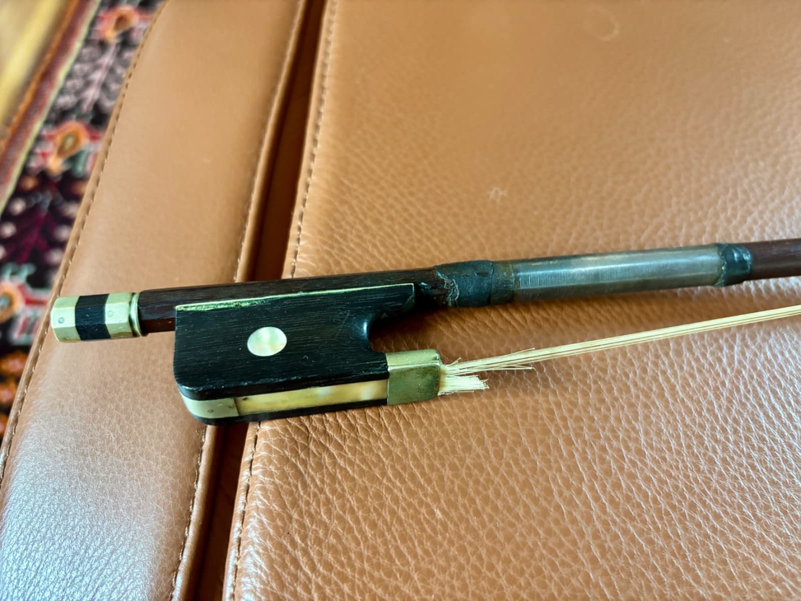 Antique Lyon & Healy Cello Bow (c. 1900-1920, Chicago, IL) 5