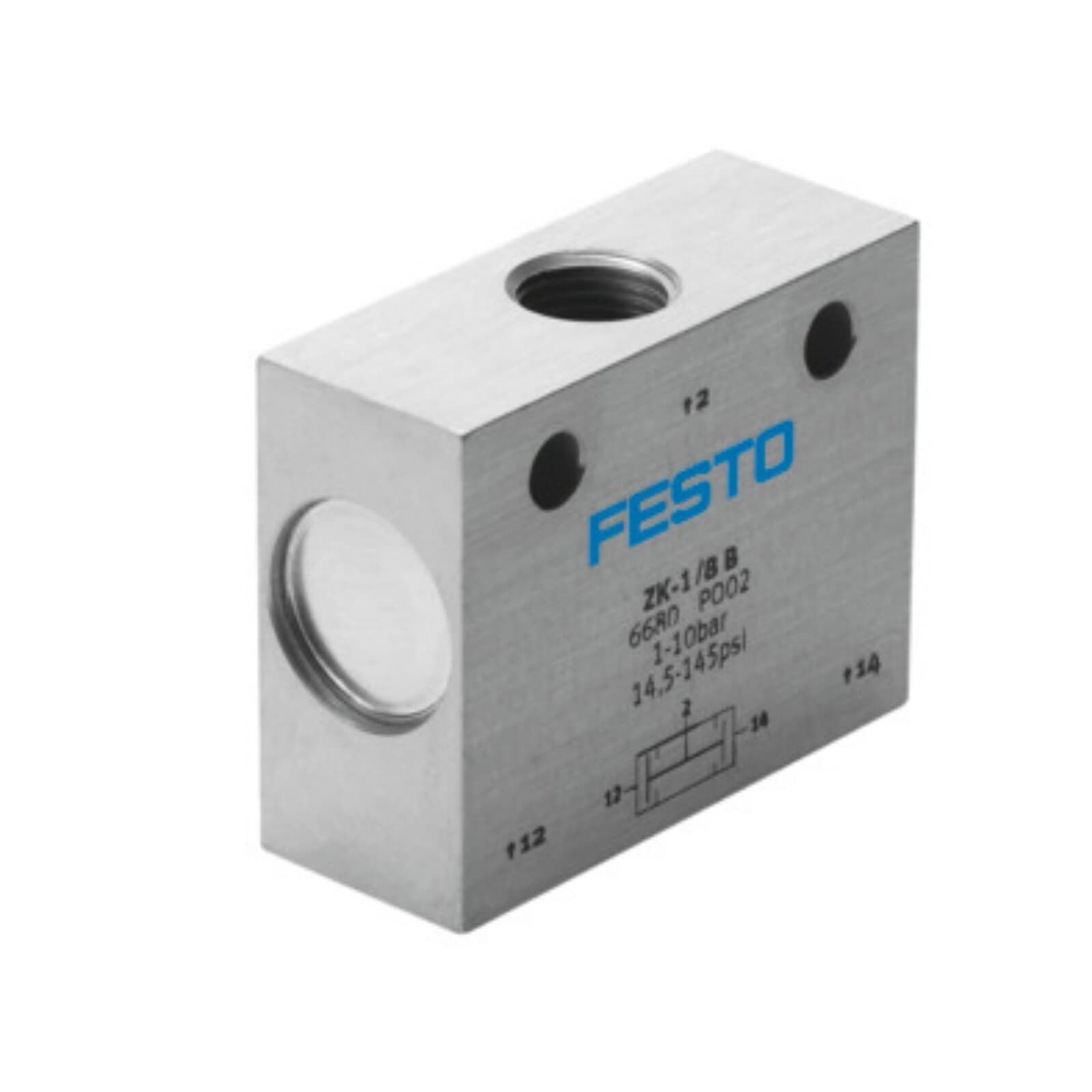 New Festo 6680 ZK-1/8-B AND gate 3