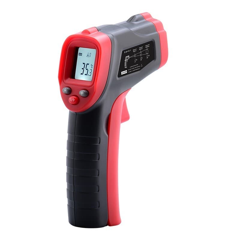 Digital LCD Infrared Thermometer Handheld Temperature Gun Non-Contact IR Laser