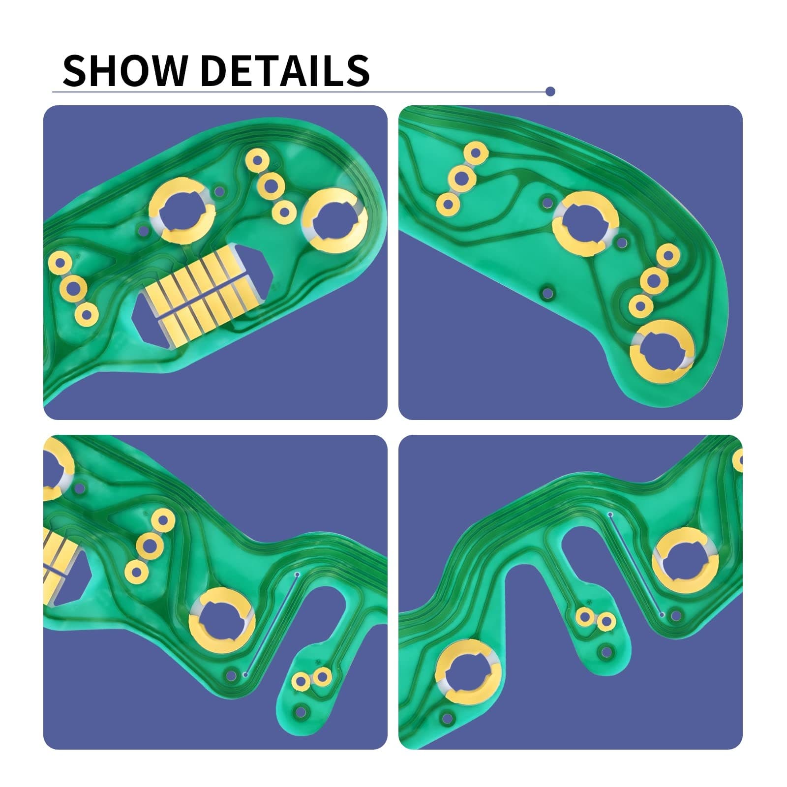 Gauges Cluster Circuit Board Compatible with Jeep Wrangler YJ 1987 1988 1989 ... 5