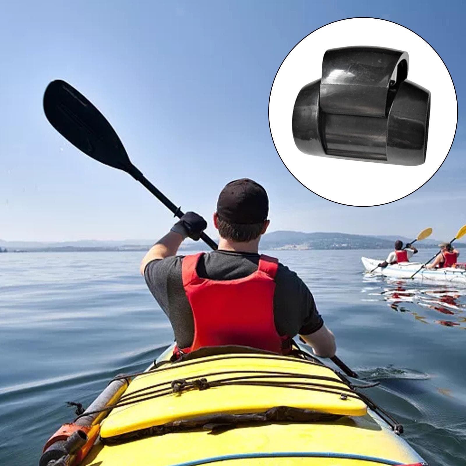 Black Nylon Quick Release Clamp Button for Adjustable Paddle 5