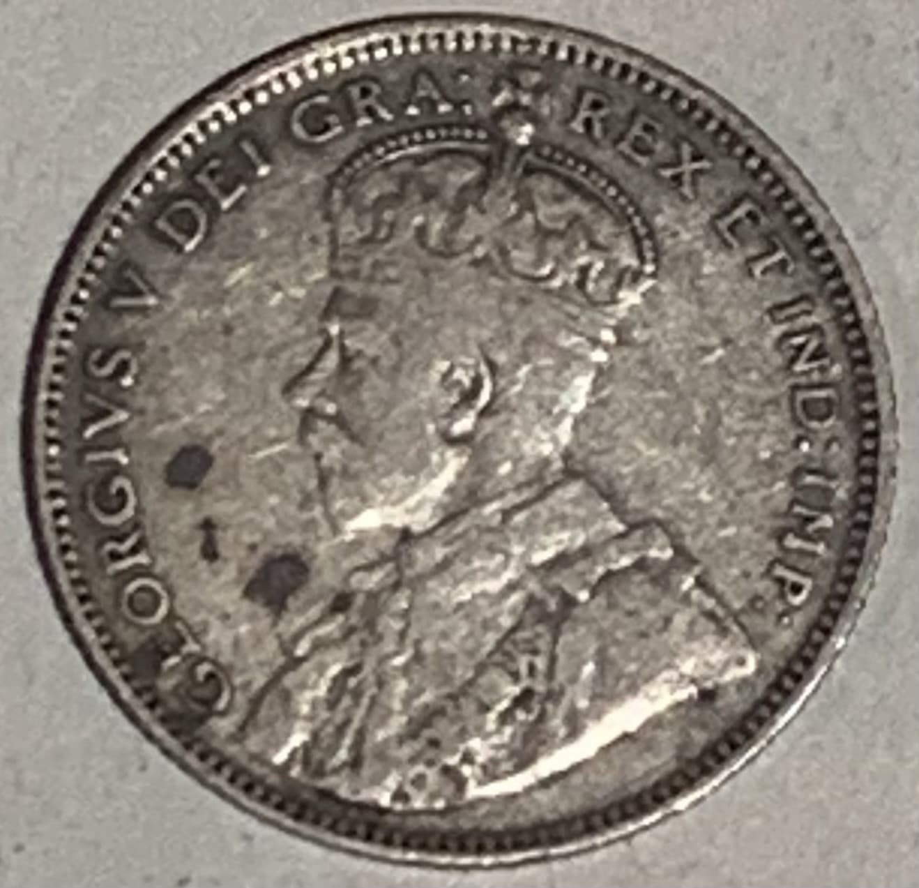 1912 Newfoundland 20 Cents World Coin .925 Silver George V