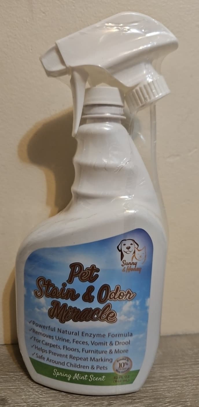 Pet Stain & Odor Miracle - The Best Enzyme Cleaner for Dog Urine Cat Pee New
