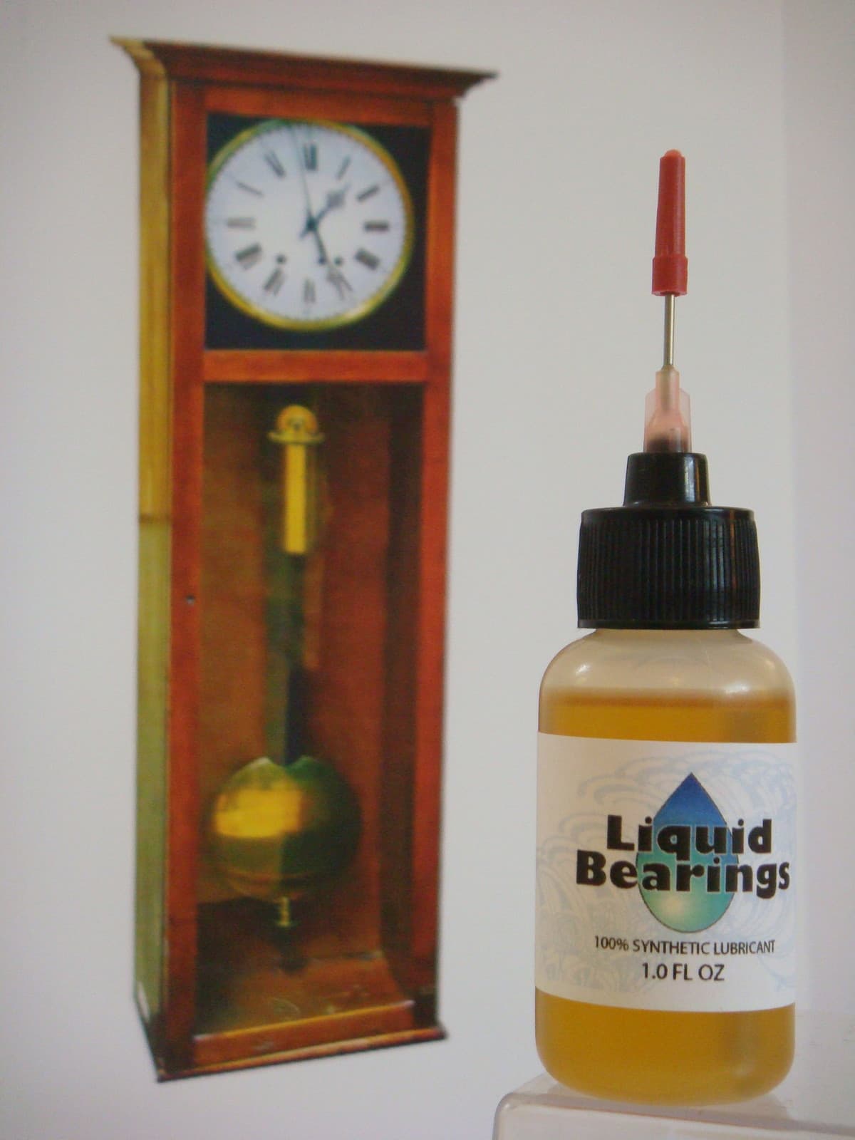 Liquid Bearings, ULTIMATE 100%-synthetic grandfather clock oil, PLEASE READ!!  2