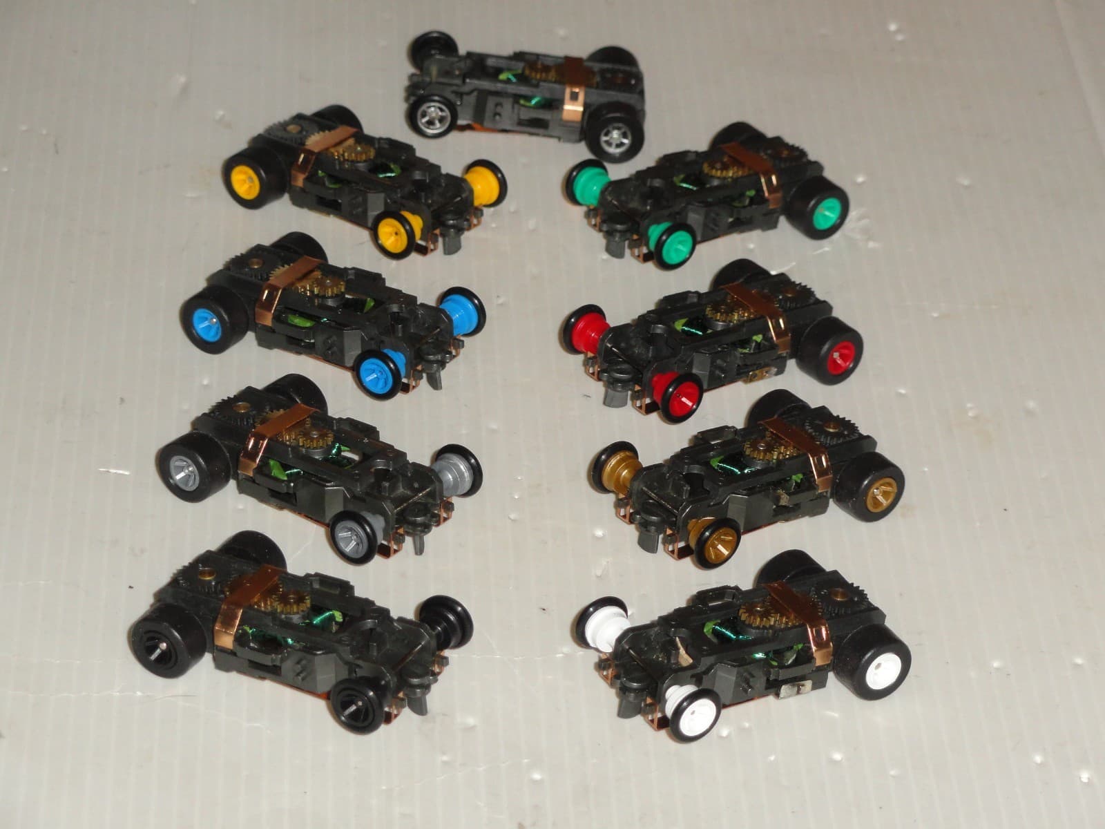 AURORA AFX MAGNA-TRACTION HO SLOT CHASSIS NEWLY BUILT CONDITION (You Pick One) 2