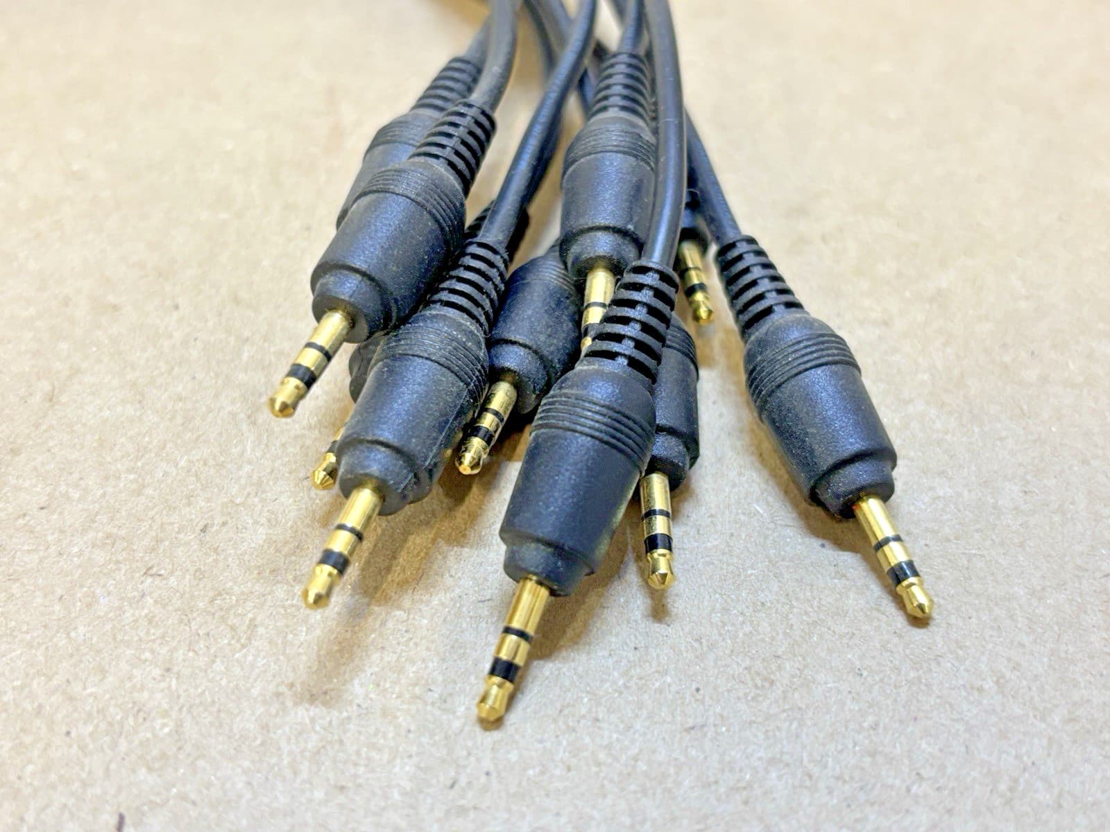 Texas Instruments I/O To I/O Cable 12 Inches for Graphing Calculators Lot of 10 2