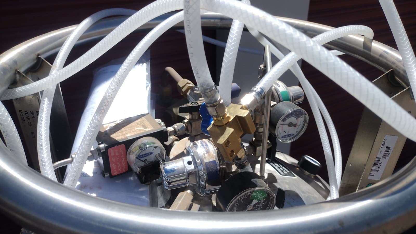 Carbo-Mizer 450 Bulk Co2 Liquid Tank Soda/Draft Beer Carbonation System 5