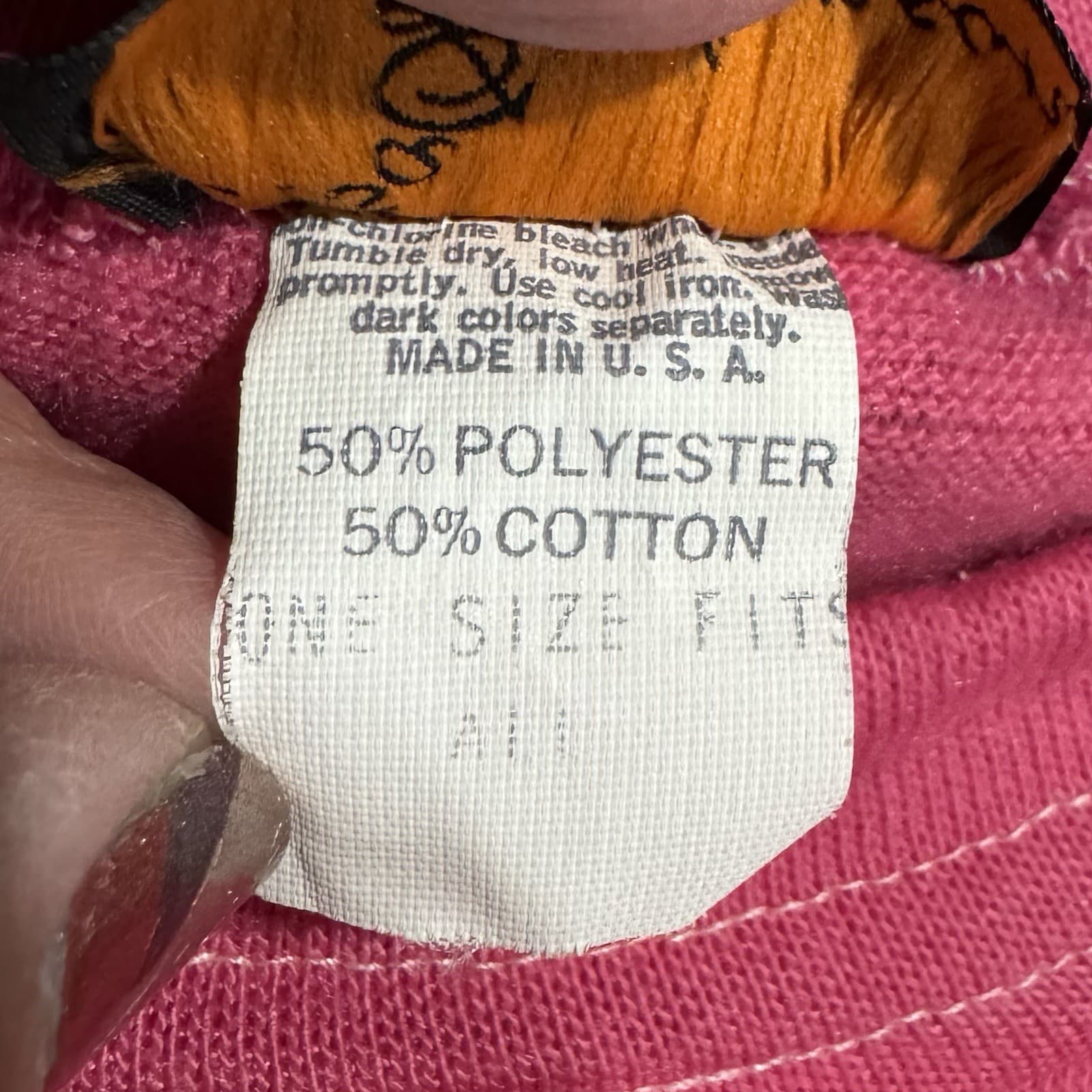 Rare Vtg It’s A Dickenson Top Women’s OSFA Pink Eagle Batwing Sleeves VGC! 6