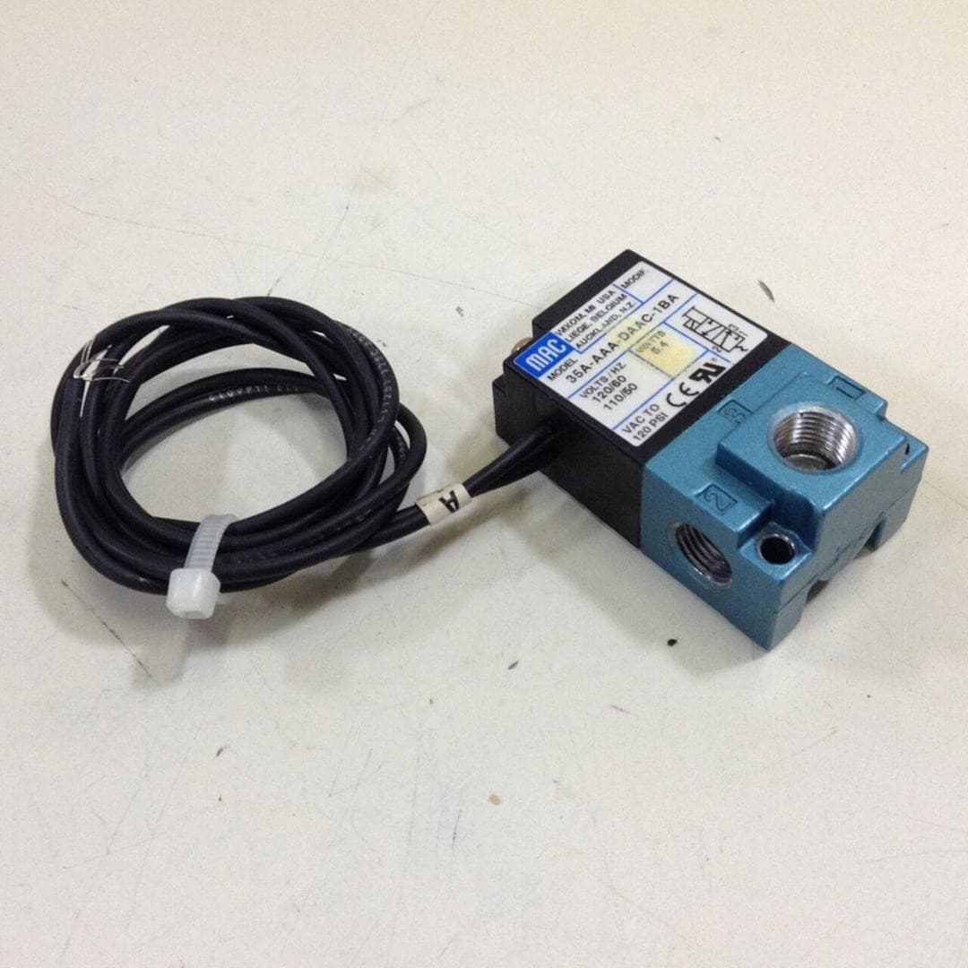 MAC Solenoid Valve 35A-AAA-DAAC-1BA Used #83916
