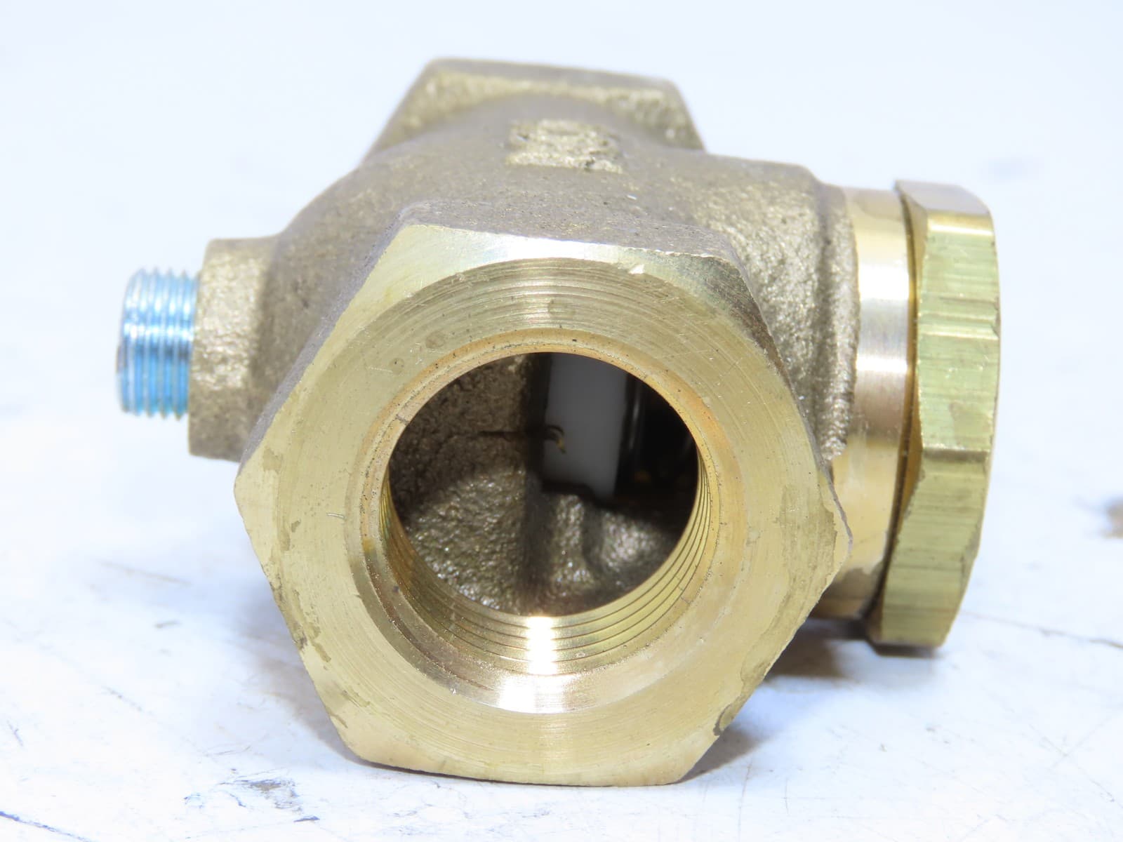 CONTROL DEVICES CB50 Check Valve Air Brass 1/2 in (F) NPT 250 psi Pressure 5