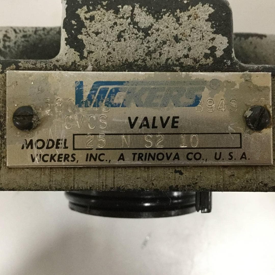 VICKERS Valve CVCS25NS210 Used #90458 6