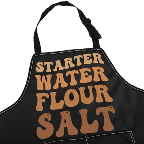  Sourdough Starter Apron Sourdough Bread Apron Starter Water Flour Startwater 4