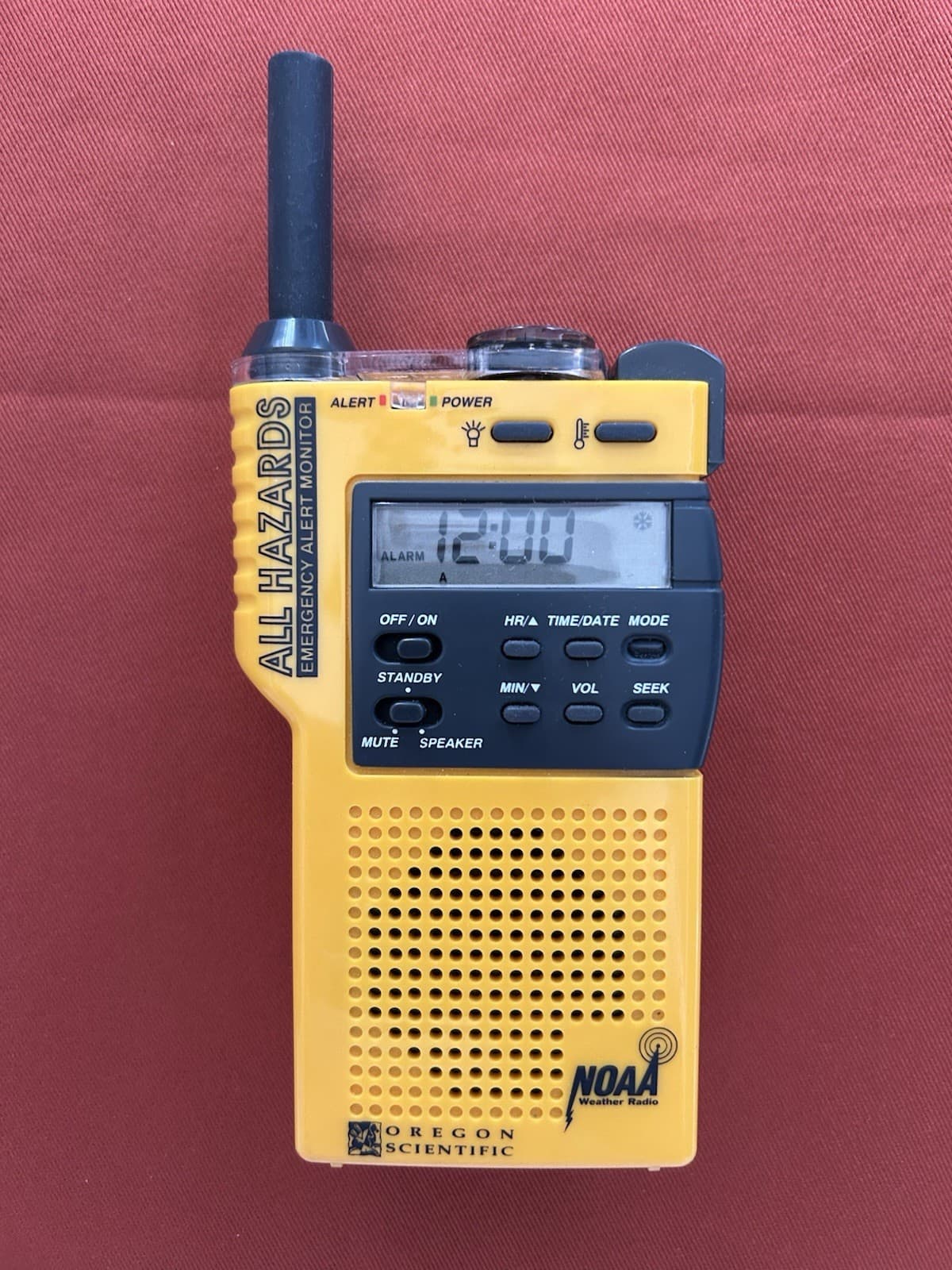 Oregon Scientific Radio NOAA All Hazard Emergency Alert Monitor WR 8000 Tested