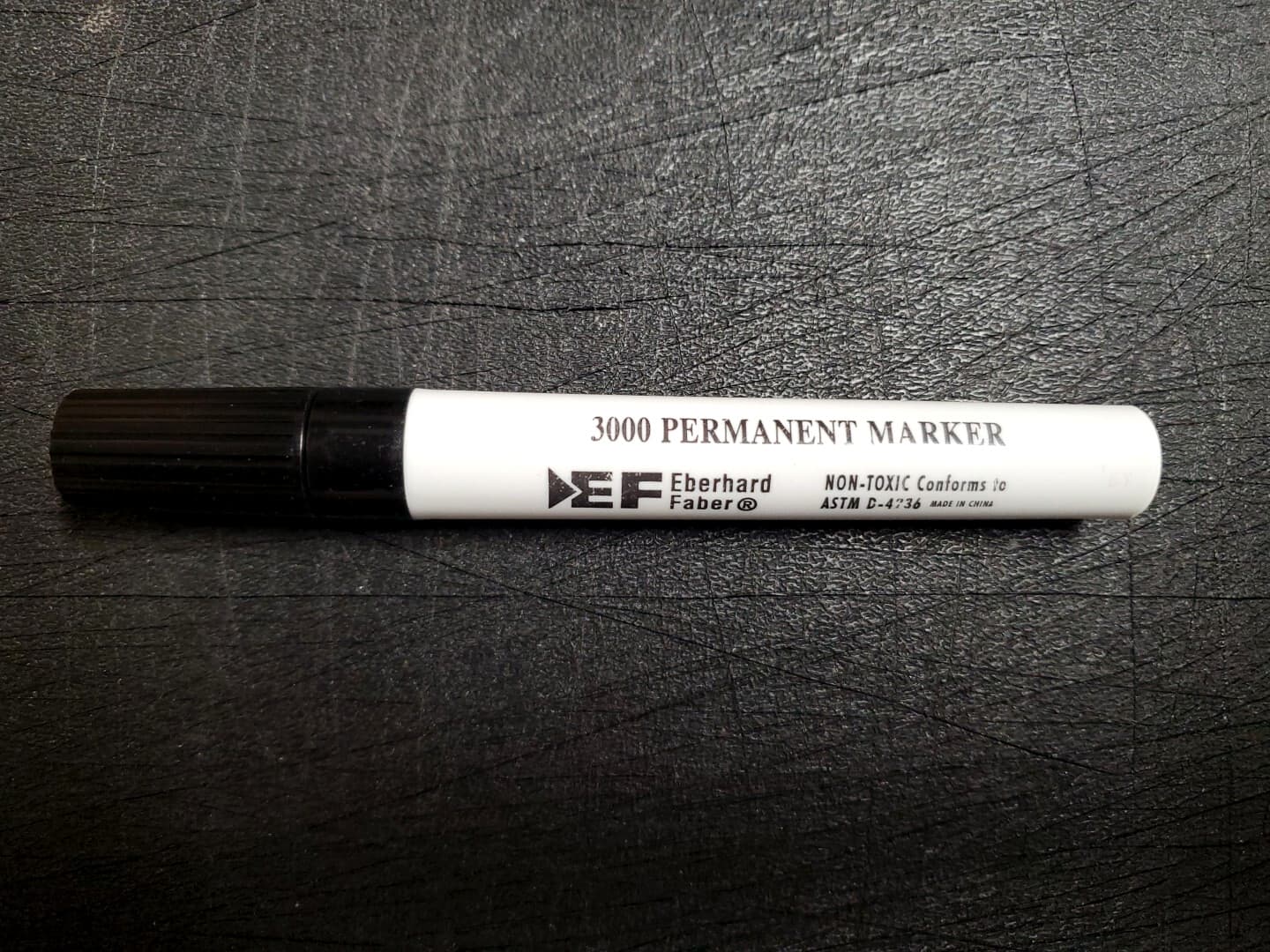 Black Permanent Markers Chisel Tip 12ct Eberhard Faber 3000 2