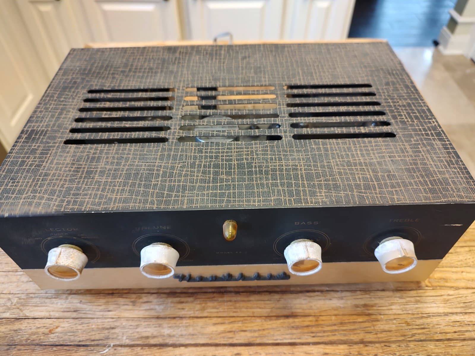 Vintage Heathkit Tube Amplifier EA-2 tube amp 12 watt for parts restoration 2