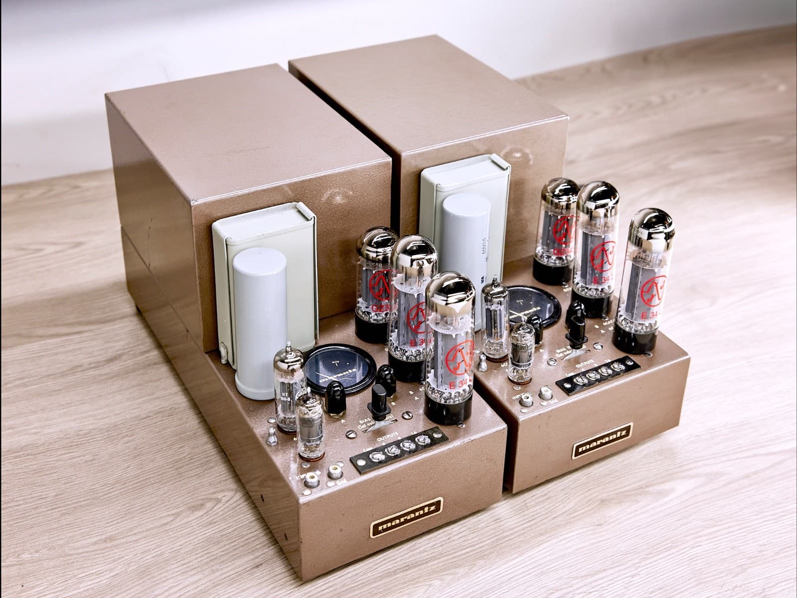 MARANTZ MODEL 5 PAIR MONO Tube Power Amplifiers HIFI Vintage 60's  #1440-1734 2