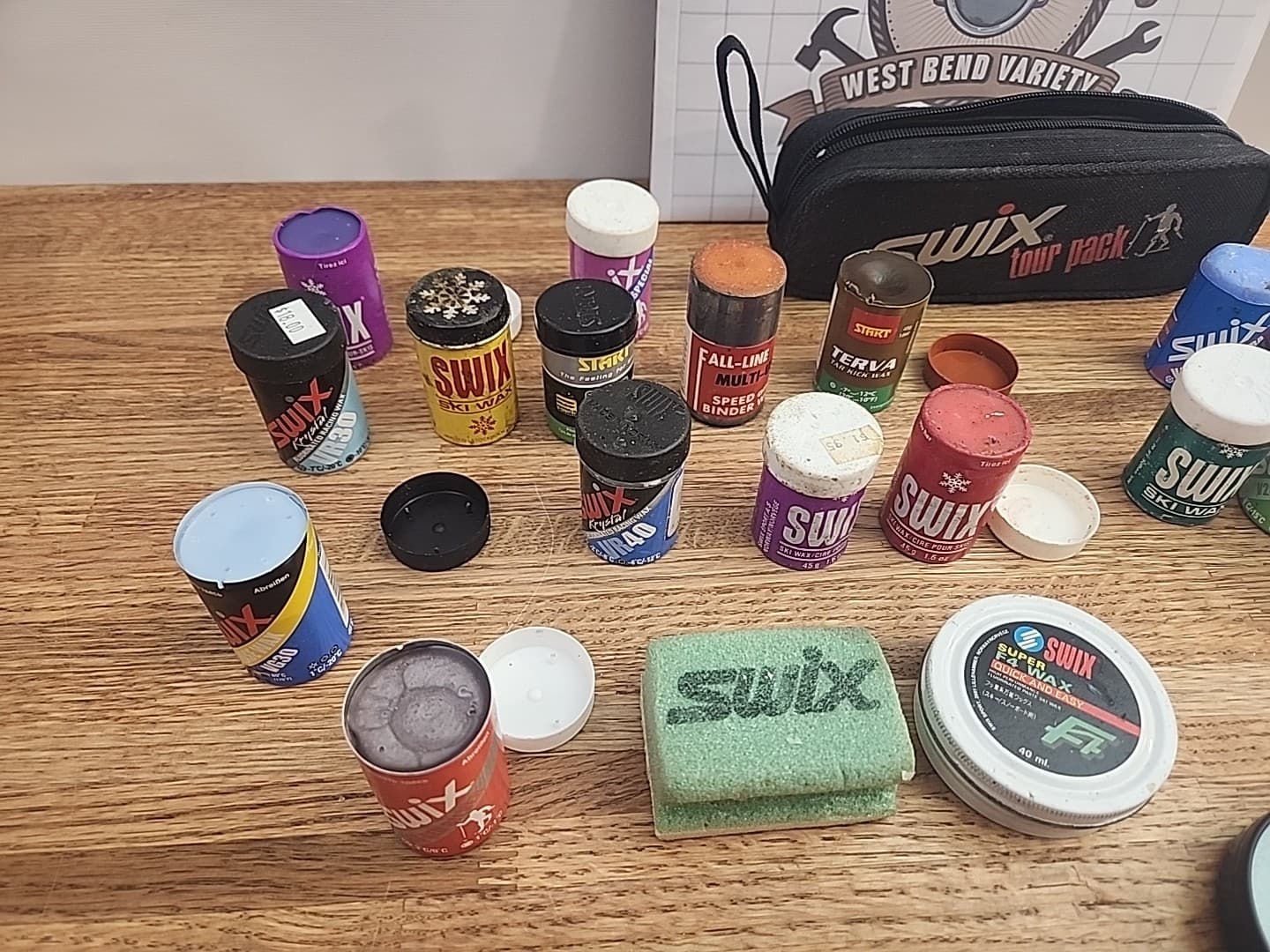 Lot Of 26 Swix & Other Ski Waxes And Accessories  2